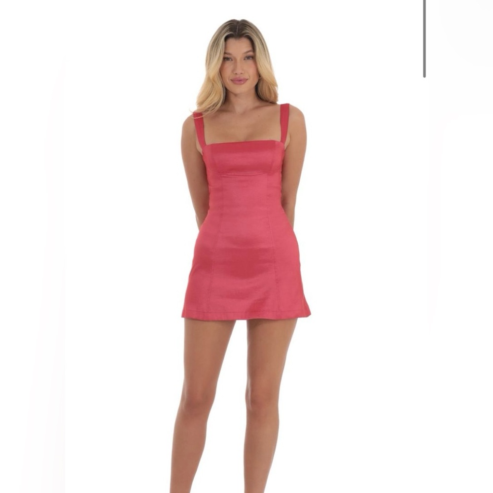 Lucy in the Sky Vibrant Red Dress